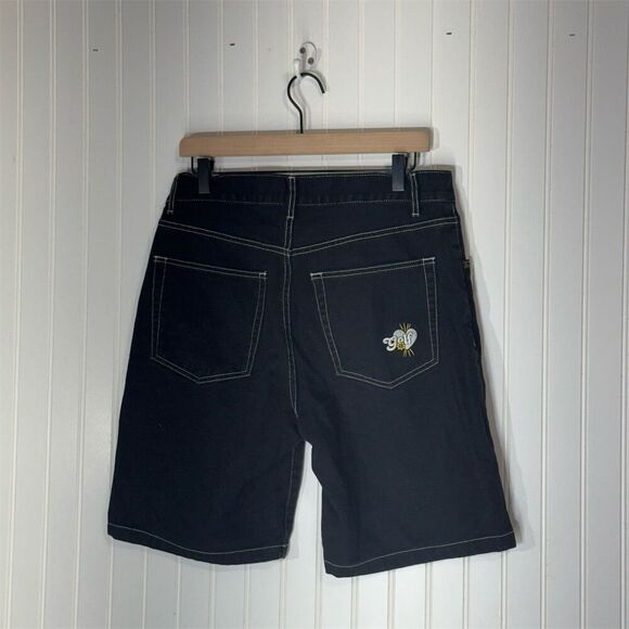 Golf Wang Black Shorts 32 Bee Embroidered Tyler Creator Streetwear Skate Core - Picture 2 of 4